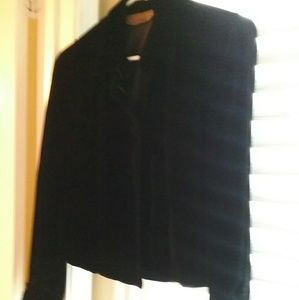Velvet black jacket